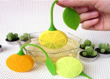 열 절연제 실리콘 부엌은 형성된 레몬의 음식 급료 실리콘 티백을 도구로 만듭니다