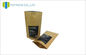 커피 콩 150g 크래프트 종이 sealable 1회분의 커피 봉지 1개의 방법 공기판