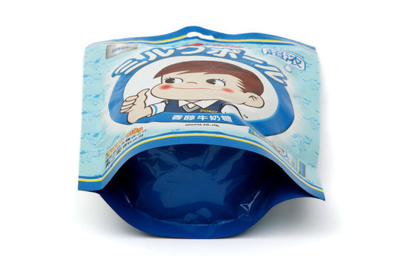 플라스틱 재상할 수 있는 애완 동물 PE는 사탕을 위한 주머니/부대를 위로 서 있습니다