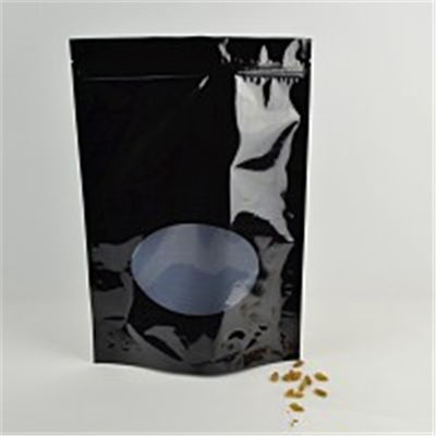 눈물 노치와 창을 가진 포일 Ziplock 부대 주문 인쇄를 위로 서 있으십시오