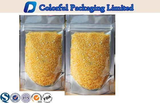 250g 음식 지퍼 알루미늄 호일은 명확한 창을 가진 주머니를 위로 서 있습니다
