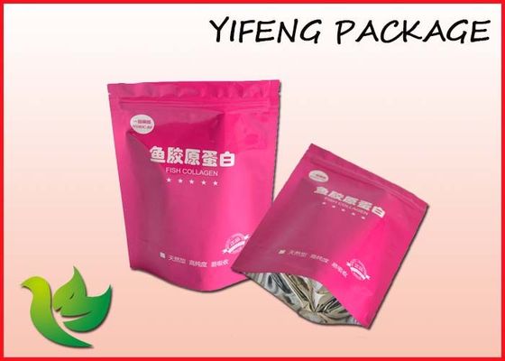 인쇄한 알루미늄 호일은 가면 Packaing를 위한 주머니를 위로 서 있습니다