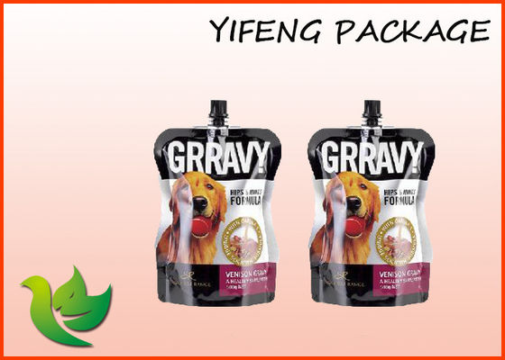 액체 음식 주스 포장을 위한 자유로운 모양 주둥이 주머니 50ml 100ml 200ml