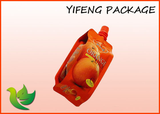 밑바닥 삼각천 주스 주머니 부대, 액체 과일 주스 수프 Packaing