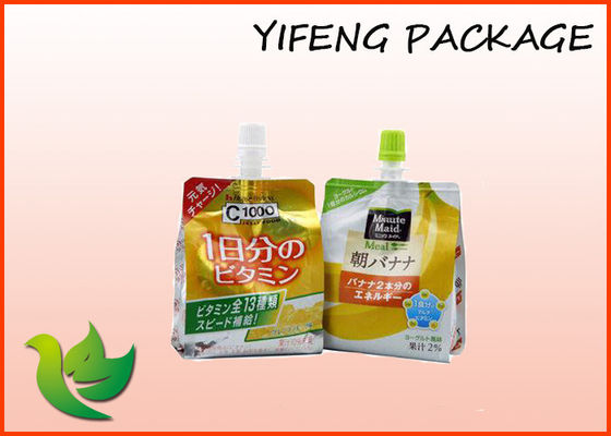 밑바닥 삼각천 주스 주머니 부대, 액체 과일 주스 수프 Packaing