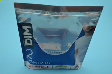 Eco t-셔츠를 위한 Resealable 의복을 포장하는 친절한 지퍼 주머니