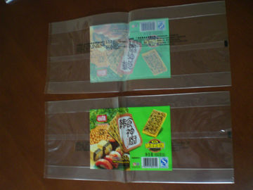 삼각천 식사 빵을 위해 포장하는 서 있는 Resealable 포일 주머니