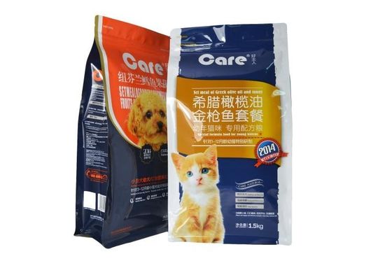 고 영향도 힘을 가진 편평한 바닥 주머니를 포장하는 높은 방벽
