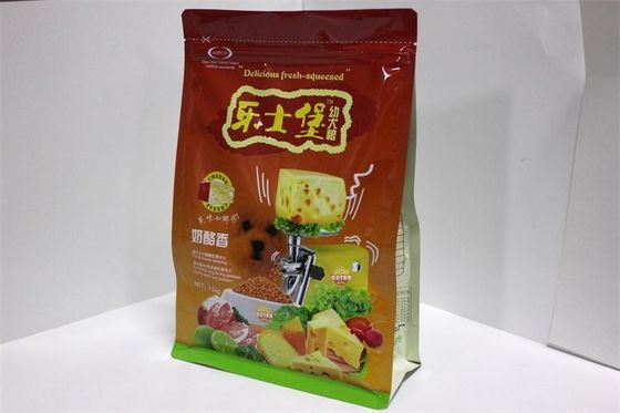 코코아, 과자, 분말 혼합을 위한 유일한 식품 포장 편평한 바닥 주머니